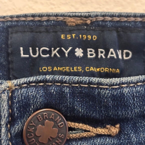 Lucky Brand Women's SZ 10/30 Regular Bridgette Skinny Blue Jeans - Picture 3 of 7